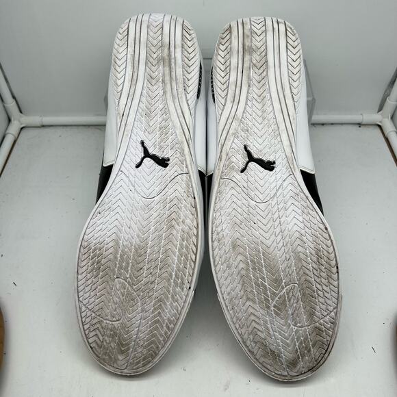 Puma Shoes Mens 14 Scuderia Ferrari Drift Driving Sneaker 306226 White - Picture 8 of 9